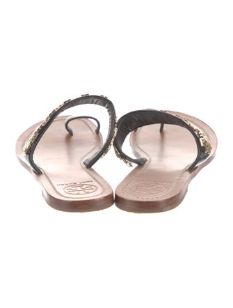 Tory Burch Patent Leather Slides