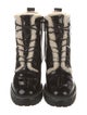 Tory Burch Patent Leather Combat Boots