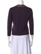 Tory Burch Merino Wool Open Front Sweater
