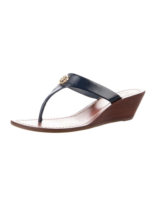 Tory Burch Leather T-Strap Sandals