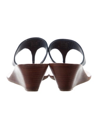 Tory Burch Leather T-Strap Sandals