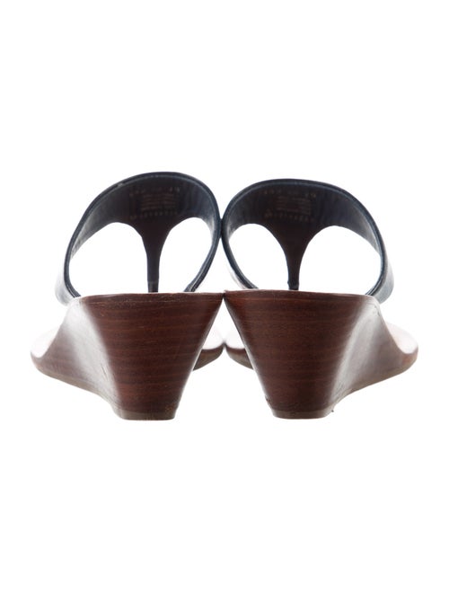 Tory Burch Leather T-Strap Sandals