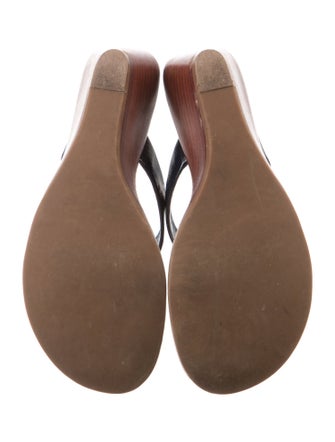 Tory Burch Leather T-Strap Sandals