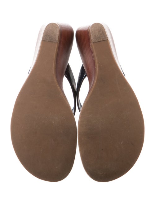 Tory Burch Leather T-Strap Sandals