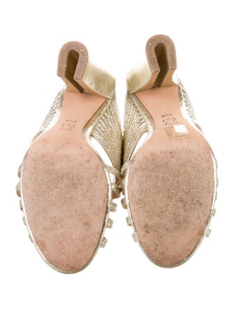 Tory Burch Leather Slides