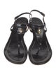 Tory Burch Leather T-Strap Sandals