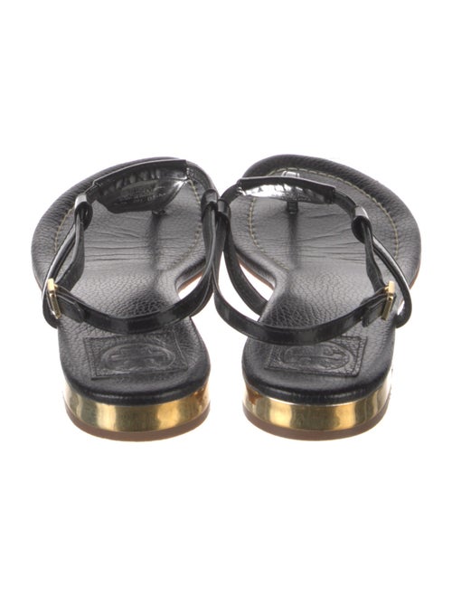 Tory Burch Leather T-Strap Sandals