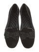 Tory Burch Suede Bow Accents Loafers