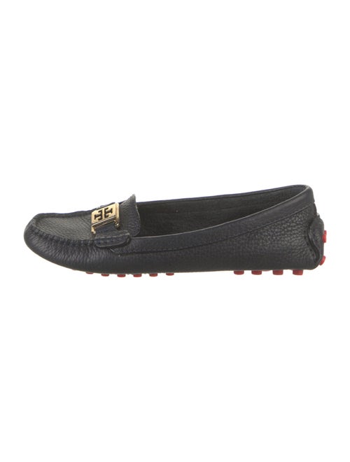 Tory Burch Leather Moccasins