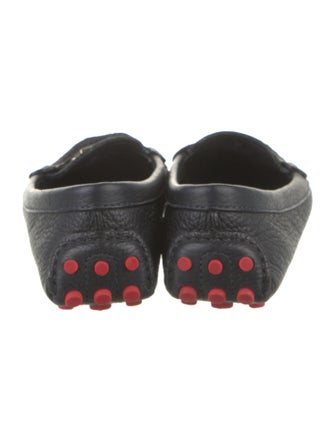 Tory Burch Leather Moccasins