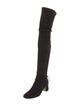 Tory Burch Suede Bow Accents Boots