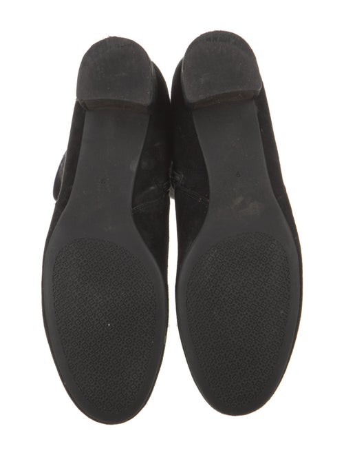 Tory Burch Suede Bow Accents Boots