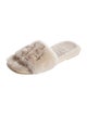Tory Burch Shearling Slides