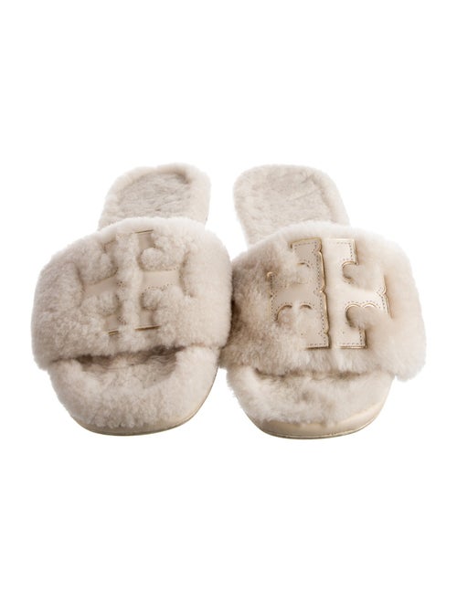 Tory Burch Shearling Slides