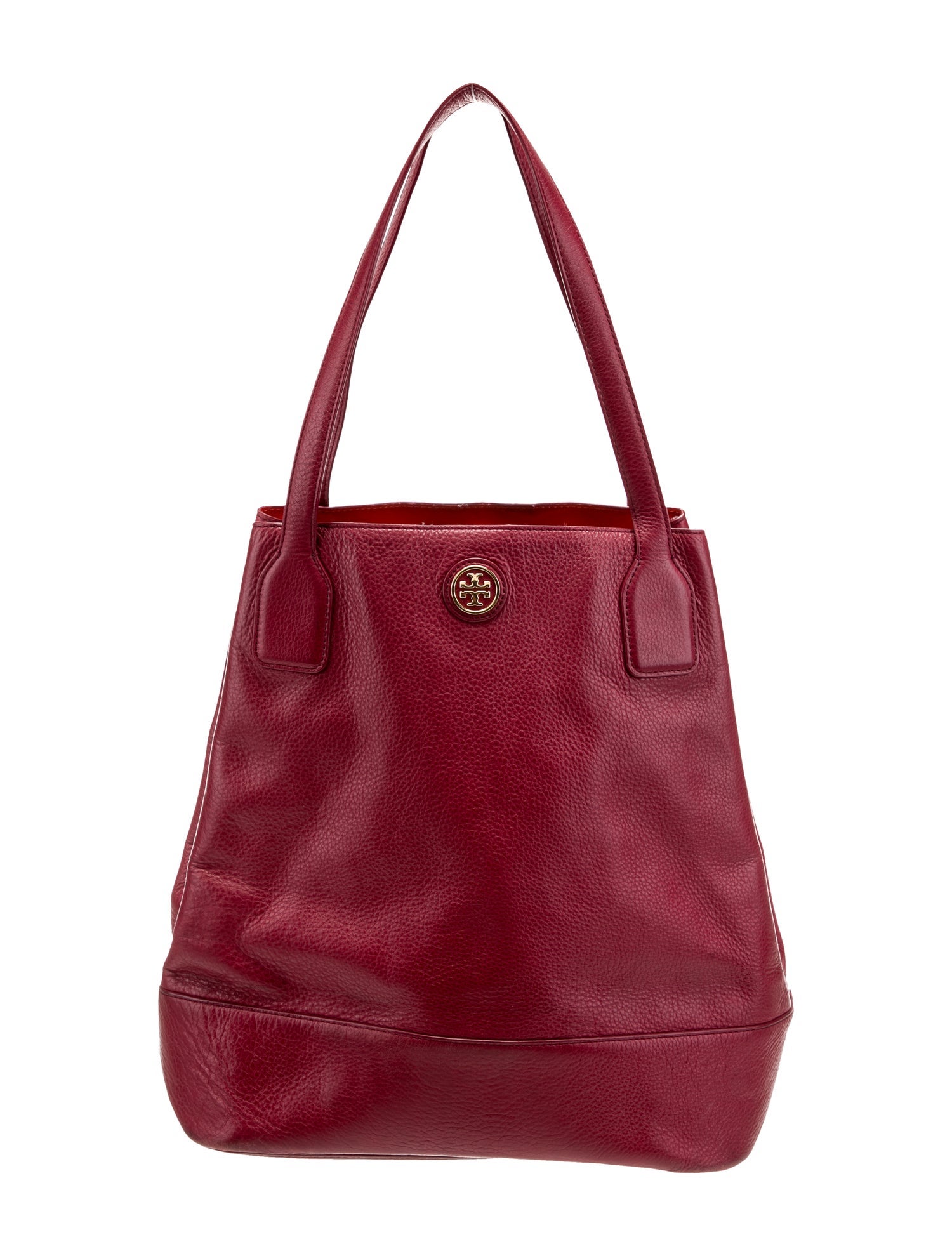 Tory Burch Leather Bucket Bag
