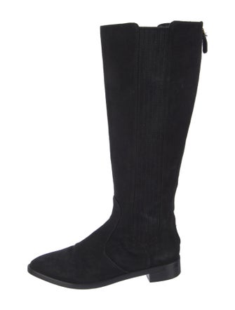 Tory Burch Suede Riding Boots