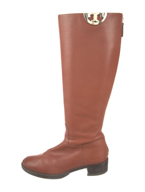 Tory Burch Leather Riding Boots