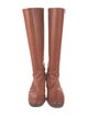 Tory Burch Leather Riding Boots