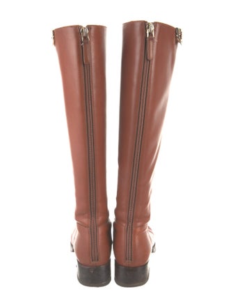 Tory Burch Leather Riding Boots
