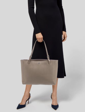 Tory Burch Saffiano Leather Tote