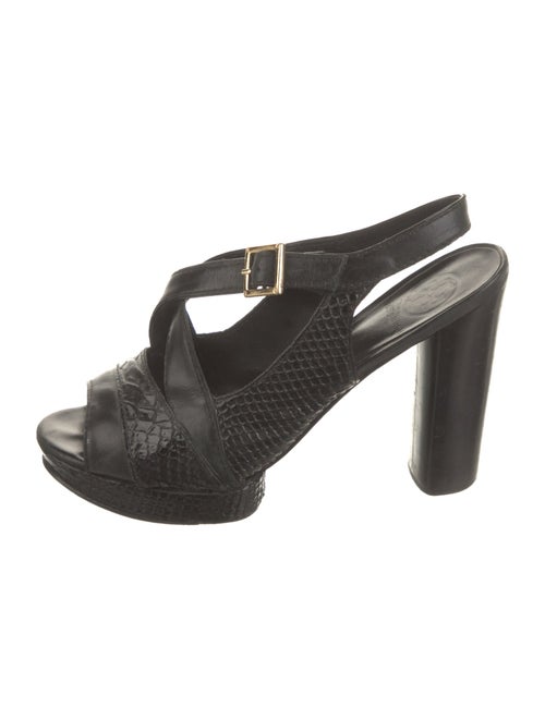 Tory Burch Leather Slingback Pumps