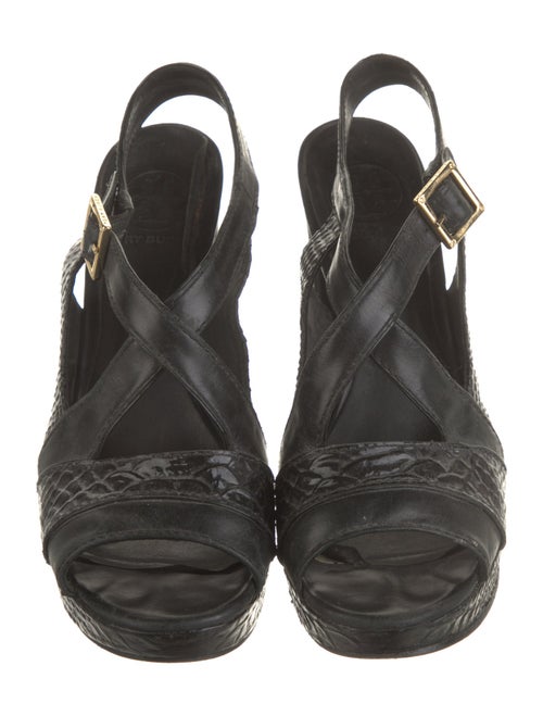 Tory Burch Leather Slingback Pumps