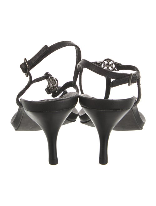 Tory Burch Leather T-Strap Sandals