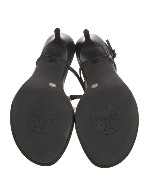 Tory Burch Leather T-Strap Sandals