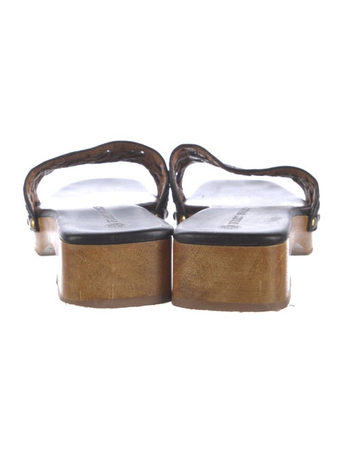 Tory Burch Leather Slides