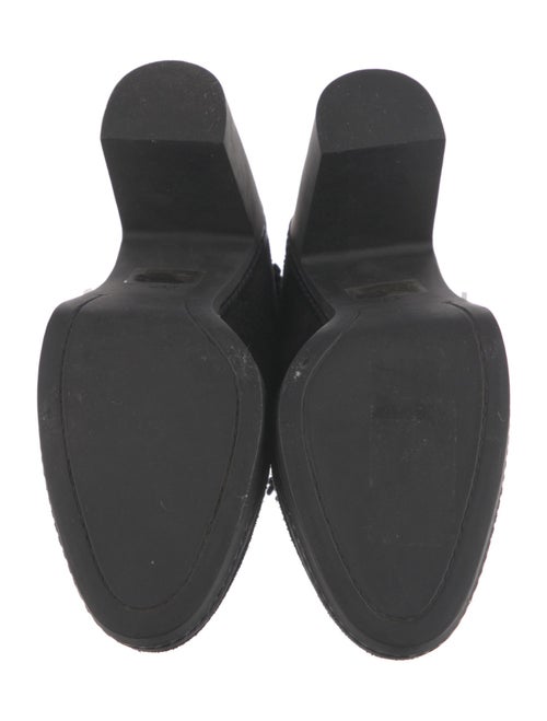 Tory Burch Suede Fringe Trim Accent Lace-Up Boots