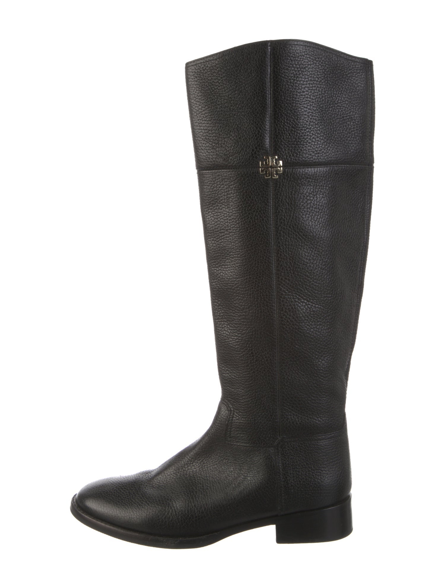 Tory Burch Leather Riding Boots