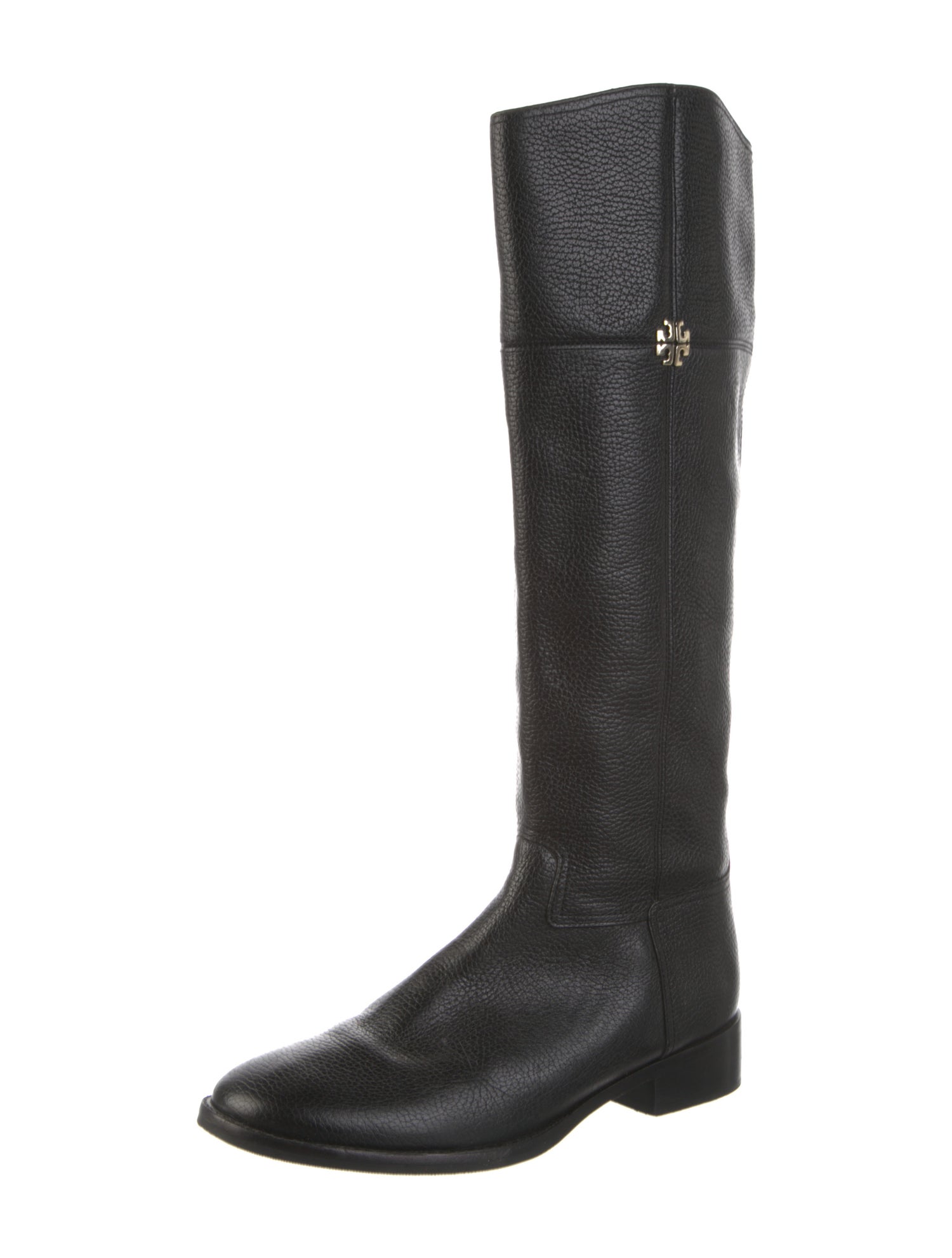 Tory Burch Leather Riding Boots