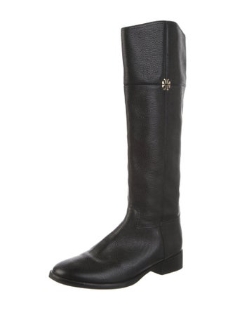Tory Burch Leather Riding Boots