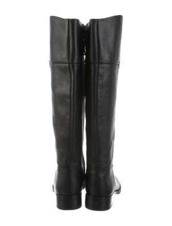 Tory Burch Leather Riding Boots