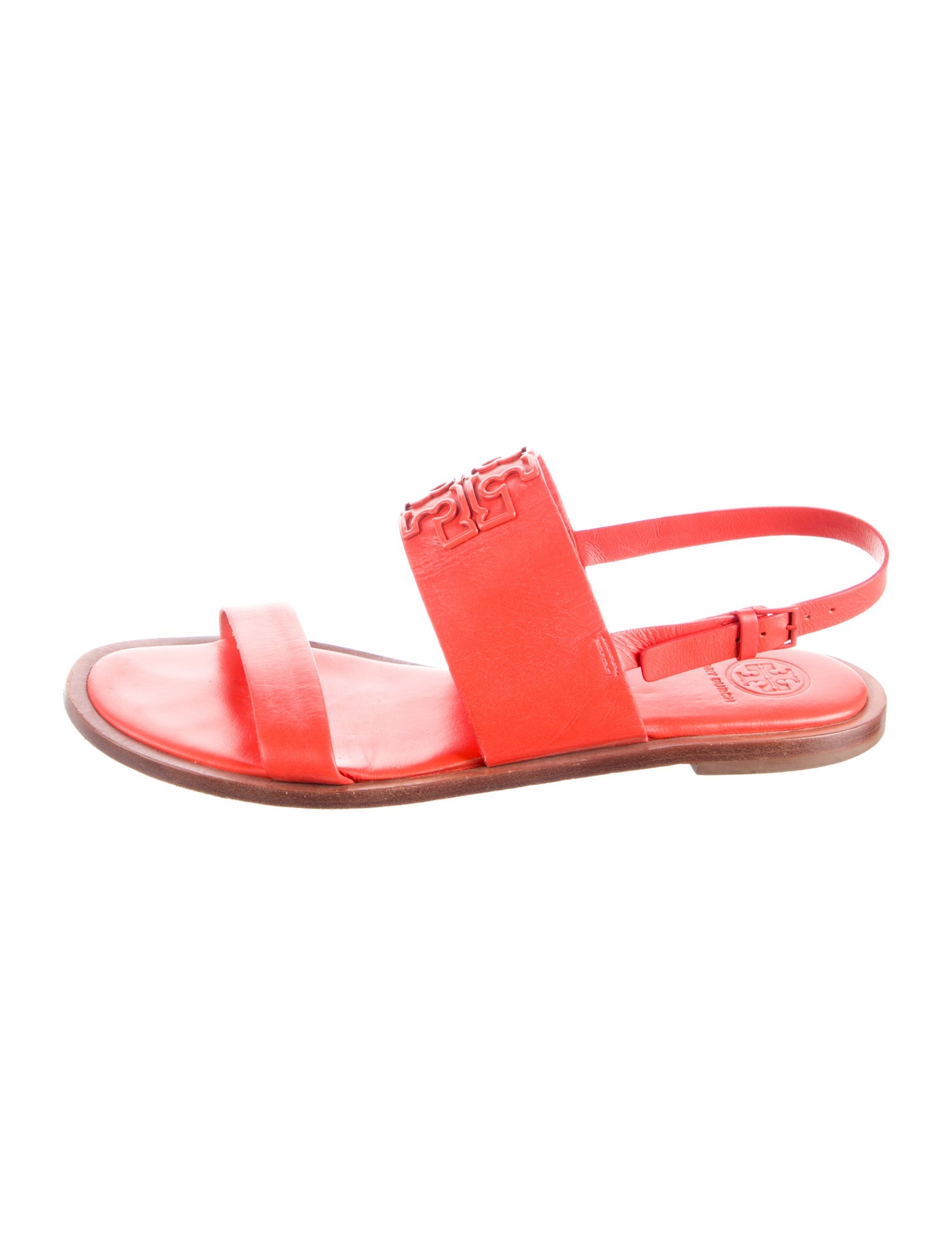 Tory Burch Leather Slingback Sandals
