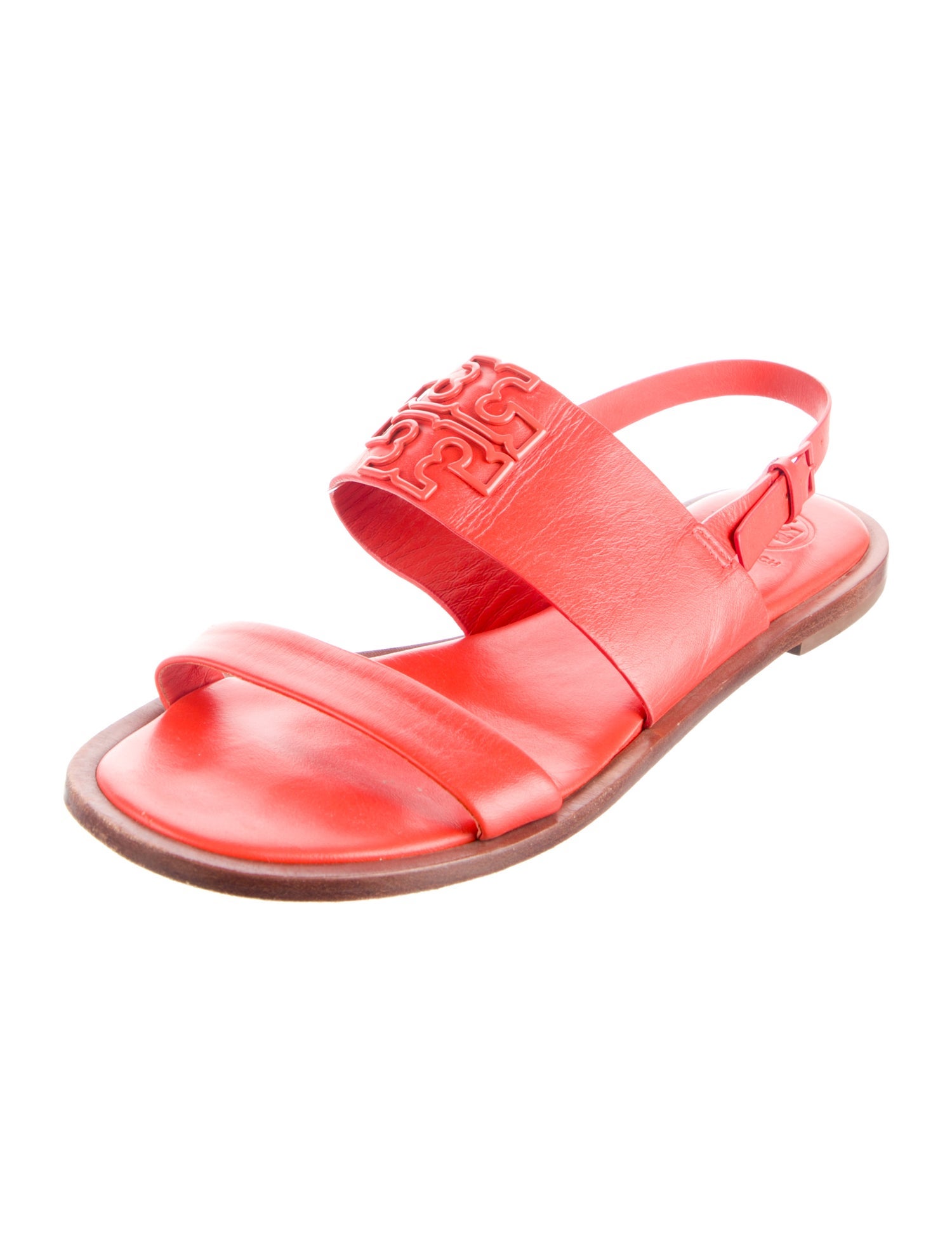 Tory Burch Leather Slingback Sandals