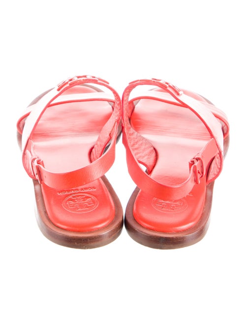 Tory Burch Leather Slingback Sandals