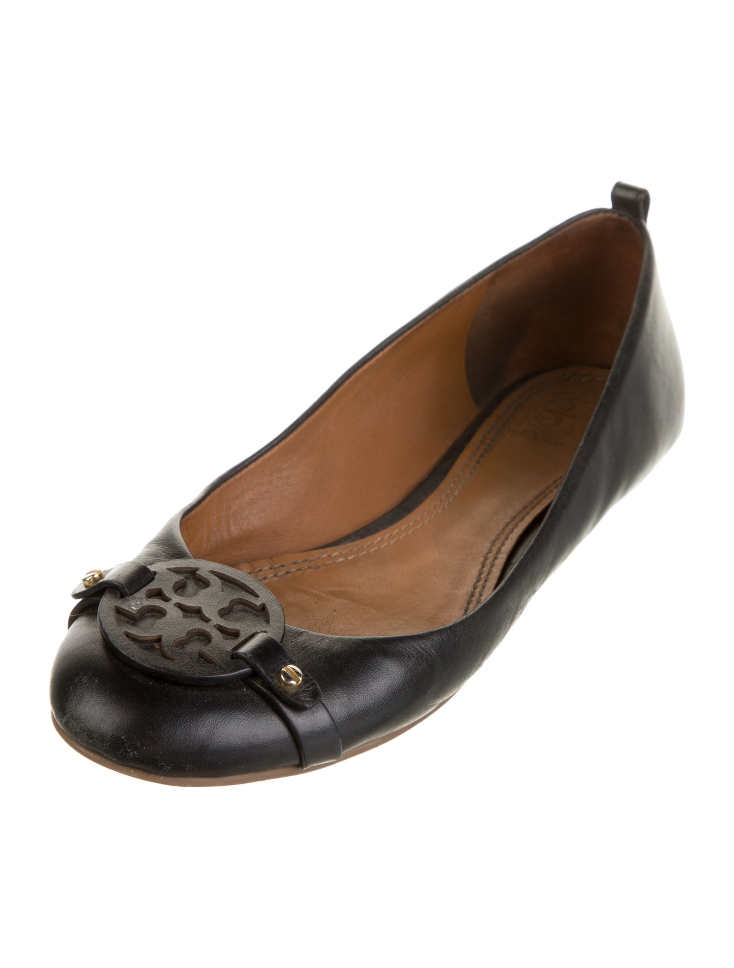 Tory Burch Leather Ballet Flats