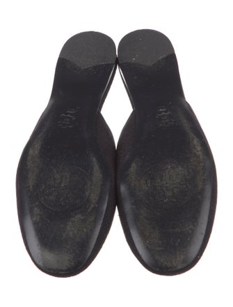 Tory Burch Canvas Studded Accents Mules