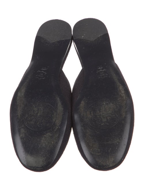 Tory Burch Canvas Studded Accents Mules