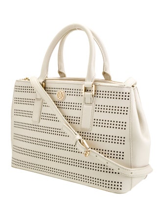 Tory Burch Saffiano Leather Top Handle Bag
