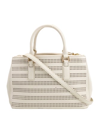 Tory Burch Saffiano Leather Top Handle Bag