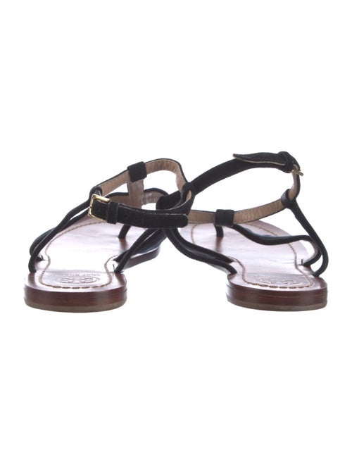 Tory Burch Suede T-Strap Sandals