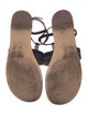 Tory Burch Suede T-Strap Sandals