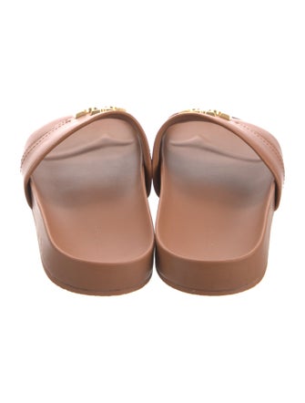 Tory Burch Leather Slides