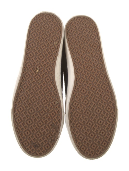 Tory Burch Leather Lasercut Accents Sneakers