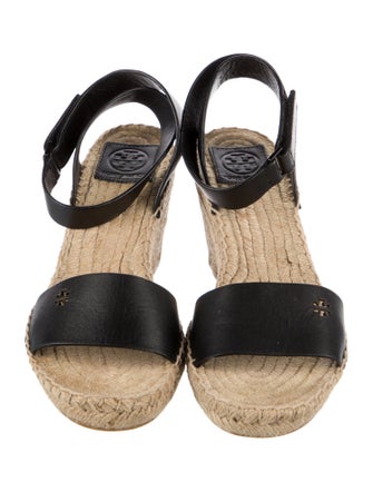 Tory Burch Leather Espadrilles