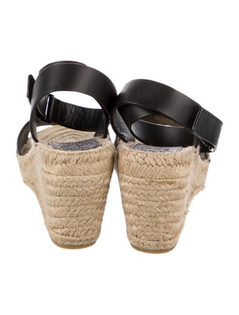 Tory Burch Leather Espadrilles