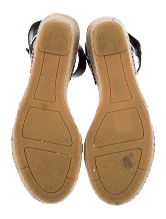 Tory Burch Leather Espadrilles