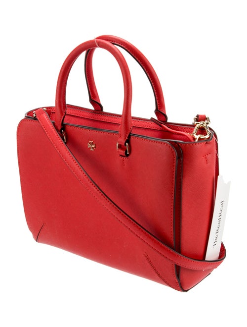 Tory Burch Saffiano Leather Top Handle Bag